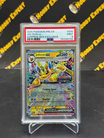 Jolteon ex #030 - Surprise Box Promo - PSA 9