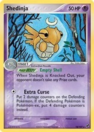 Shedinja (14/107) [Deck Exclusives] - Rare