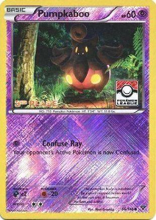Pumpkaboo (Pokemon League) [3rd Place] (56/146) [League & Championship Cards] Reverse Holofoil - Promo