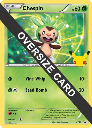 Chespin (XY01) [First Partner Pack] - Promo