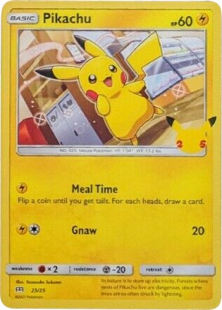 Pikachu - 25/25 [MCD21 - 025/025]