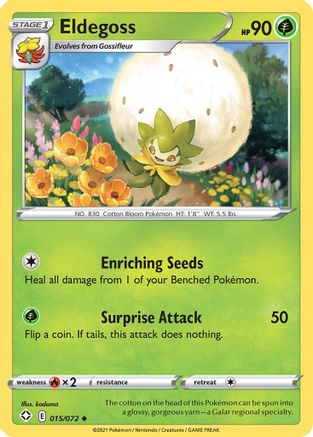 Eldegoss (015/72) [Shining Fates] - Uncommon