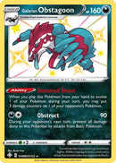 Galarian Obstagoon (SV080/122) [Shining Fates Shiny Vault] Holofoil - Shiny Holo Rare