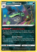 Galarian Weezing (042/72) [Shining Fates] Holofoil - Holo Rare