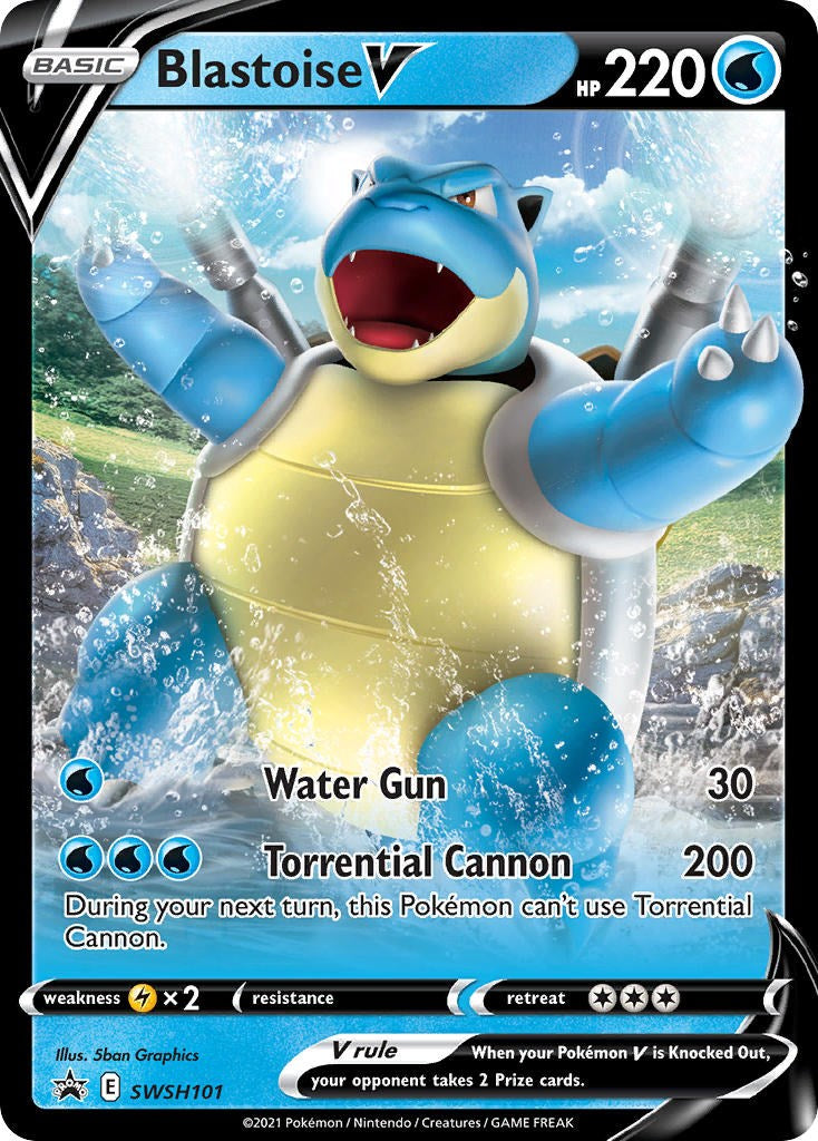 Blastoise V - SWSH101 [SWSD - SWSH101]