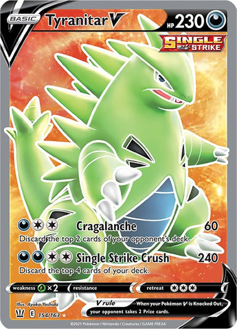 Tyranitar V (Full Art) [SWSH05 - 154/163]
