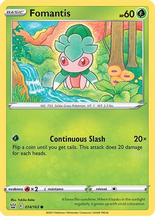 Fomantis (014/163) [SWSH05 Battle Styles] - Common