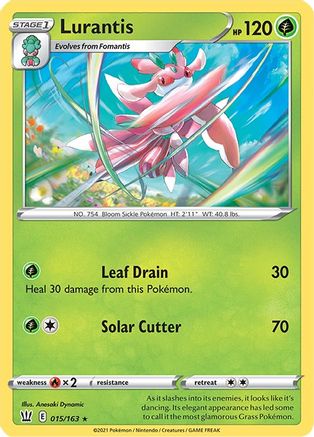 Lurantis (015/163) [SWSH05 Battle Styles] - Rare