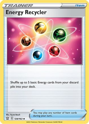 Energy Recycler (124/163) [SWSH05 Battle Styles] Reverse Holofoil - Uncommon