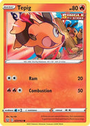 Tepig (023/163) [SWSH05 Battle Styles] Reverse Holofoil - Common