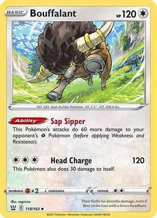 Bouffalant (118/163) [SWSH05 Battle Styles] - Uncommon
