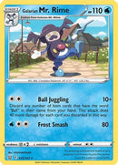 Galarian Mr. Rime (035/163) [SWSH05 Battle Styles] - Rare