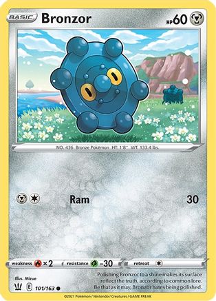 Bronzor (101/163) [SWSH05 Battle Styles] - Common