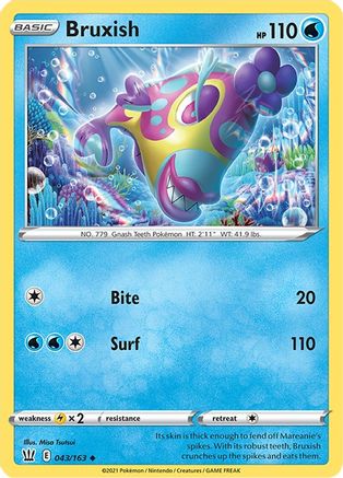 Bruxish (043/163) [SWSH05 Battle Styles] - Uncommon