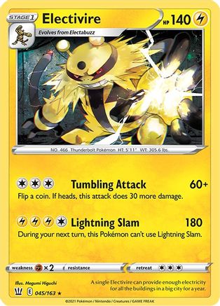 Electivire (045/163) [SWSH05 Battle Styles] Reverse Holofoil - Rare