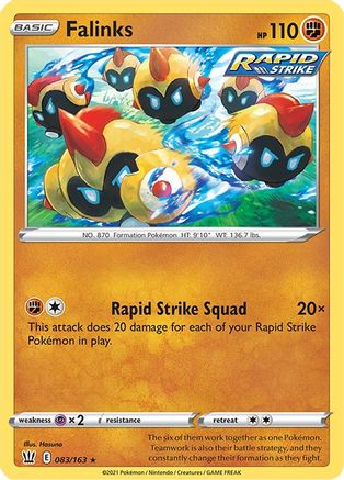 Falinks (083/163) [SWSH05 Battle Styles] Reverse Holofoil - Rare