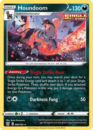 Houndoom (096/163) [Deck Exclusives] - Rare