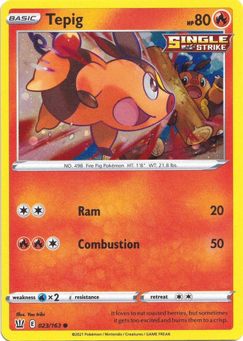 Tepig - 023/163 (Cosmos Holo) [MCAP - 023/163]