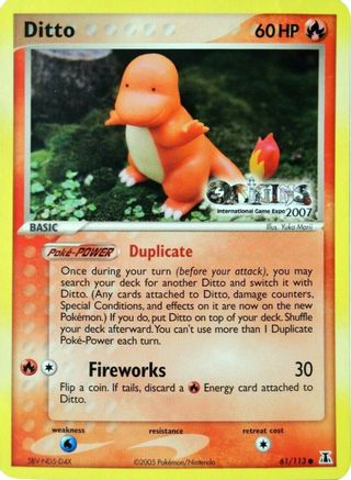 Ditto (Origins International Game Expo 2007) (61/113) [Nintendo Promos] - Promo