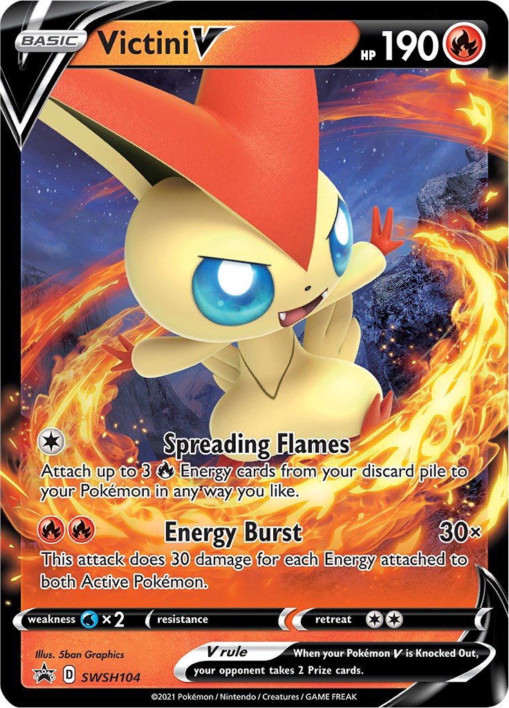 Victini V - SWSH104 [SWSD - SWSH104]