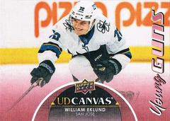 William Eklund Young Guns Canvas #C234 - San Jose Sharks