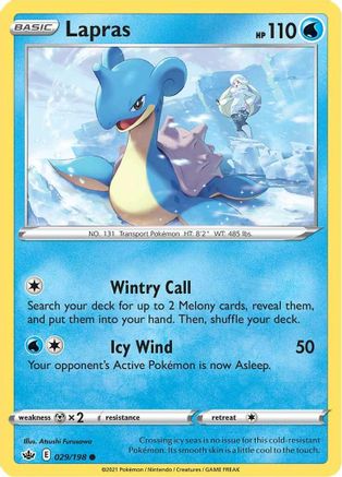 Lapras (029/198) [SWSH06 Chilling Reign] - Common