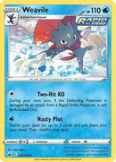 Weavile (031/198) [SWSH06 Chilling Reign] Reverse Holofoil - Holo Rare