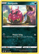 Venipede (105/198) [SWSH06 Chilling Reign] - Common