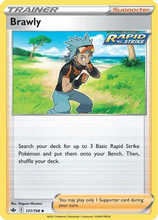 Brawly (131/198) [SWSH06 Chilling Reign] Reverse Holofoil - Uncommon
