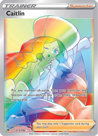 Caitlin (Secret) (213/198) [SWSH06 Chilling Reign] Holofoil - Secret Rare