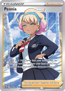 Peonia (Full Art) (196/198) [SWSH06 Chilling Reign] Holofoil - Ultra Rare