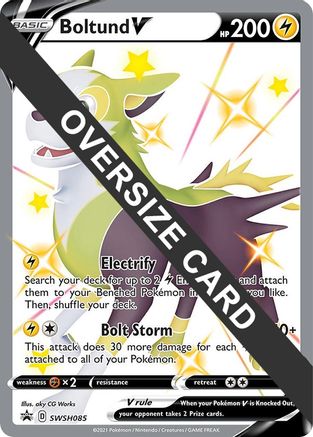 Boltund V - SWSH085 (SWSH085) [Jumbo Cards] Holofoil - Promo