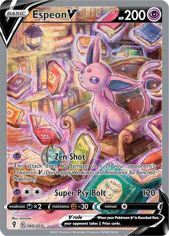 Espeon V (Alternate Full Art) [SWSH07 - 180/203]