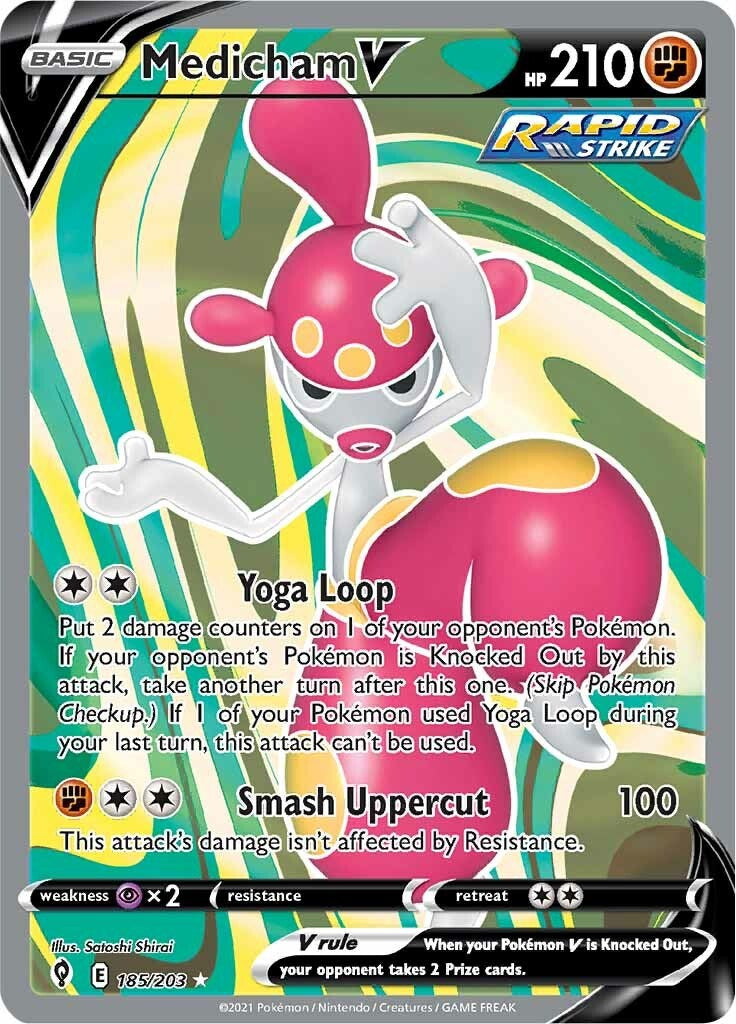 Medicham V (Full Art) [SWSH07 - 185/203]