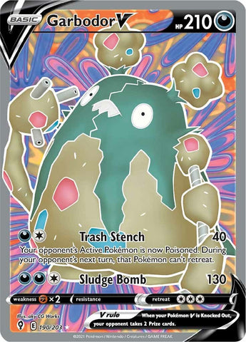 Garbodor V (Full Art) [SWSH07 - 190/203]