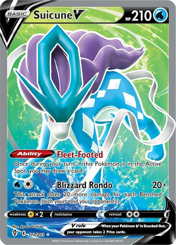 Suicune V (Full Art) [SWSH07 - 173/203]
