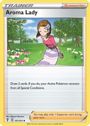 Aroma Lady (141/203) [SWSH07 Evolving Skies] - Uncommon