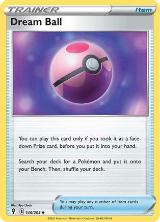 Dream Ball (146/203) [SWSH07 Evolving Skies] Reverse Holofoil - Uncommon
