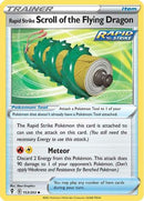 Rapid Strike Scroll of the Flying Dragon (153/203) [SWSH07 Evolving Skies] - Uncommon