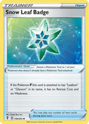 Snow Leaf Badge (159/203) [SWSH07 Evolving Skies] Reverse Holofoil - Uncommon