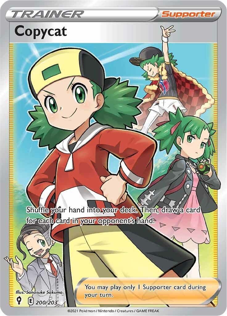 Copycat (Full Art) [SWSH07 - 200/203]