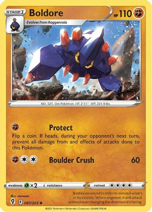 Boldore (087/203) [SWSH07 Evolving Skies] - Uncommon