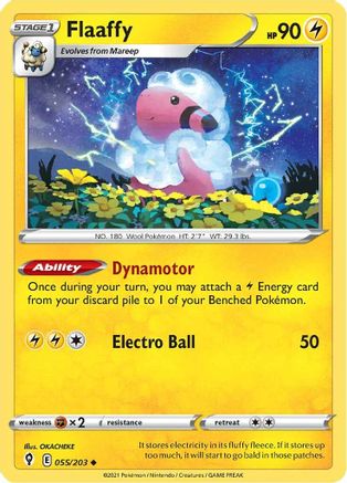 Flaaffy (055/203) [SWSH07 Evolving Skies] - Uncommon