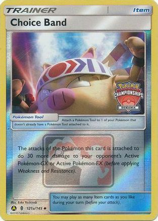 Choice Band (Oceania Championships) (121a/145) [League & Championship Cards] Reverse Holofoil - Promo