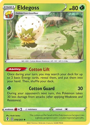 Eldegoss (16/203) [Deck Exclusives] - Promo