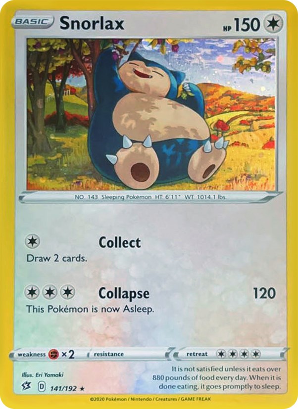 Snorlax - 141/192 (Cosmos Holo) [MCAP - 141/192]