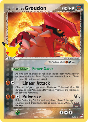 Team Magma's Groudon [CCC - 9/95]