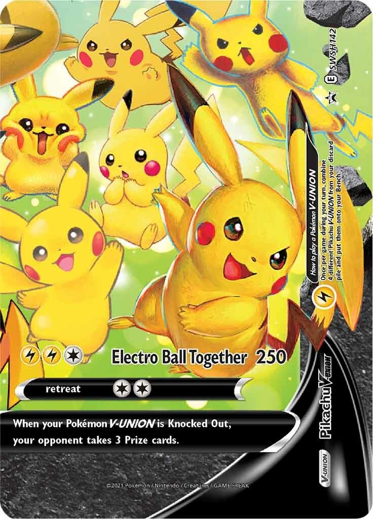 Pikachu V-Union - SWSH142 [SWSD - SWSH142]