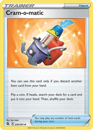 Cram-o-matic (229/264) [SWSH08 Fusion Strike] - Uncommon