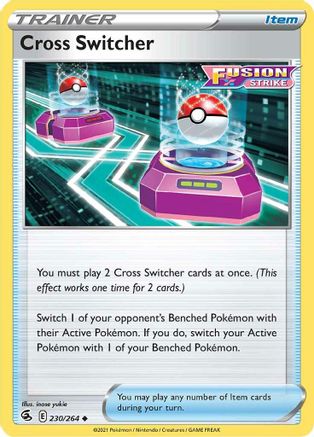 Cross Switcher (230/264) [SWSH08 Fusion Strike] - Uncommon